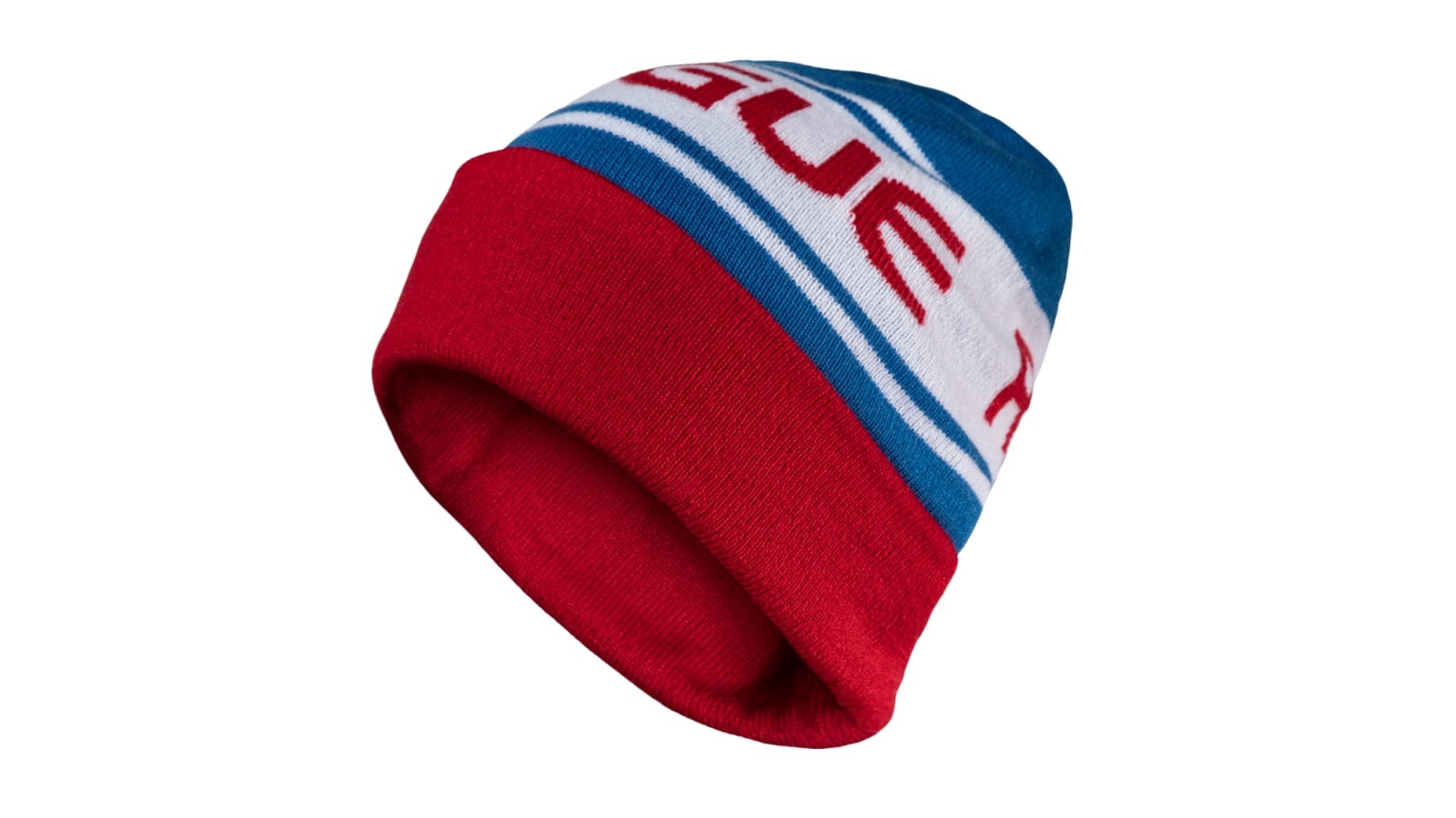 Rogue Cuffed Beanie Blue White Red Rogue Fitness Apo 7021